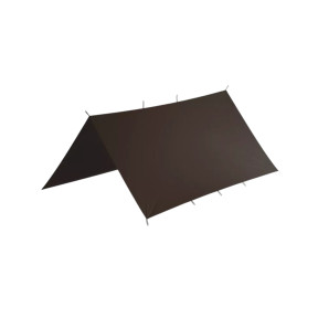 Supertarp Polyester Ripstop Castanho terra - Helikon