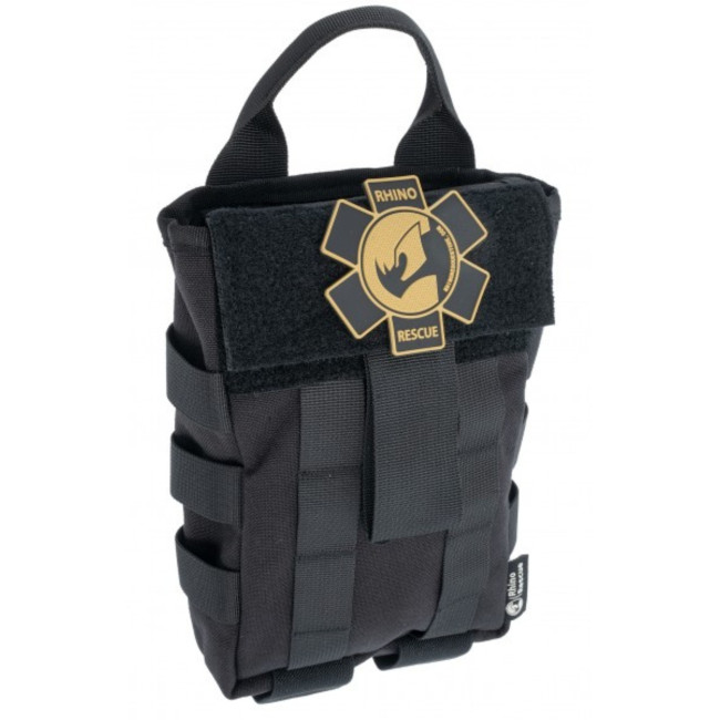 Kit completo di pronto soccorso nero - Rhino Rescue