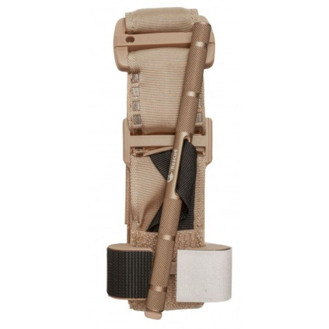 Tourniquet-Abbindung mit Coyote Aluminium-Knebel - Rhino Rescue