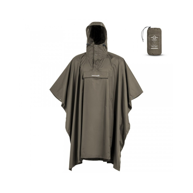 Poncho Cloudburst - RAL7013 - Pentagon