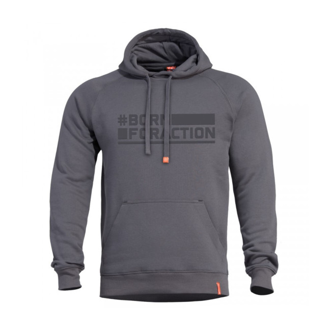 Sweat Phaeton BornForAction - Asgrijs - Pentagon