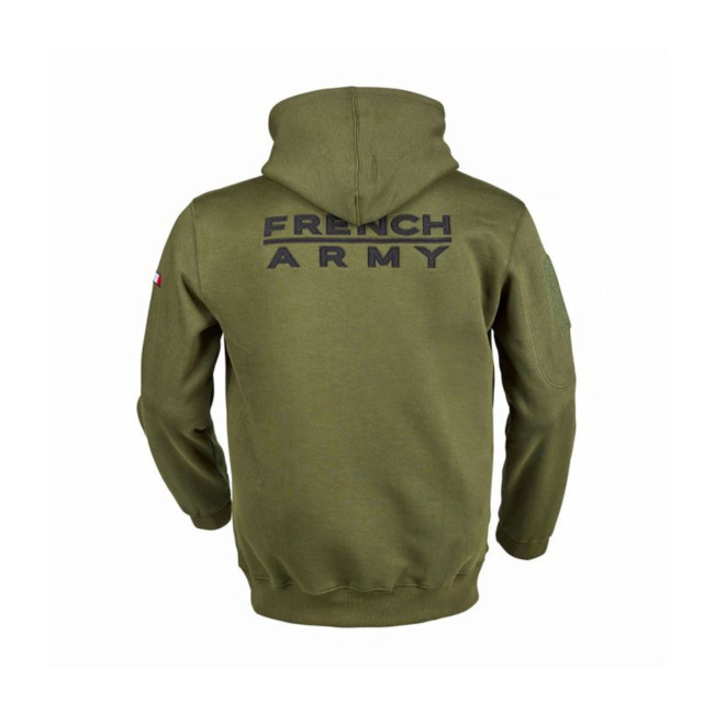 Sweat à capuche French Army Kaki - Ares