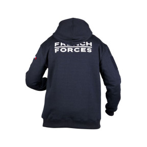 Sweat à capuche French Forces Bleu Marine - Ares