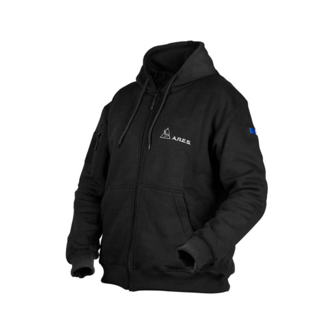Sweat à capuche French Forces Noir - Ares