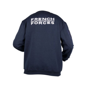 Sweatshirt French Forces Marineblau - Ares