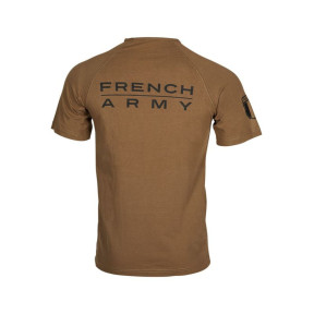Tee-shirt en coton French Army Coyote - Ares
