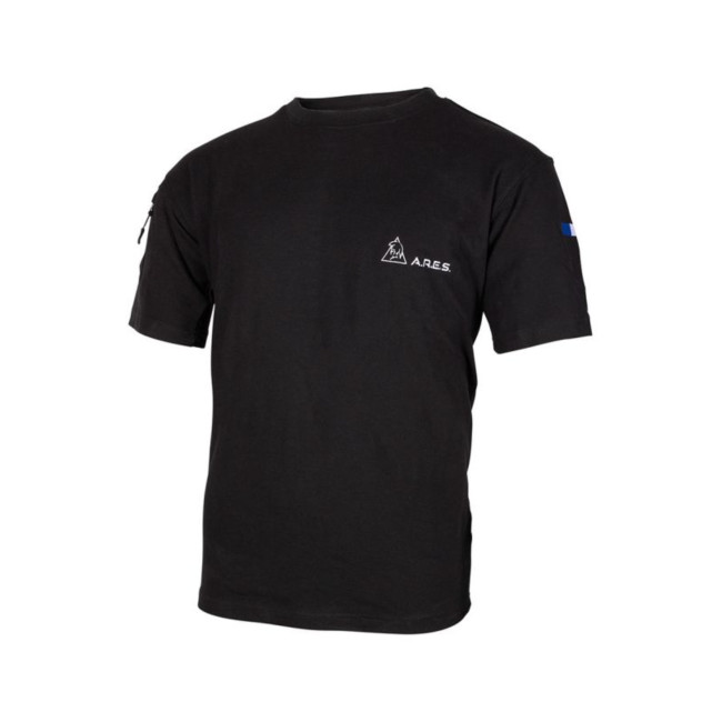 T-shirt French Forces Zwart - Ares