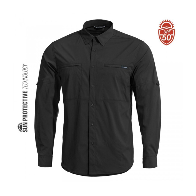 Anti-UV shirt Wayne - Zwart - Pentagon