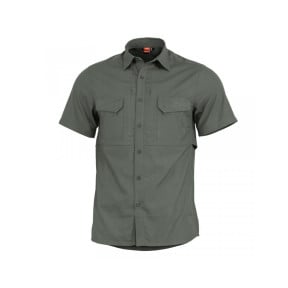 Chemise tactique à manches courtes Plato - Camo Green - Pentagon