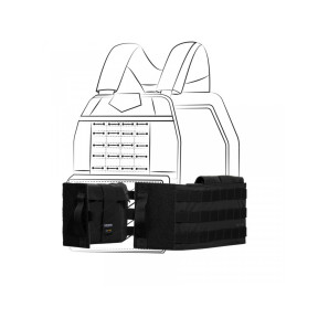 Cummerbund modulaire pour porte-plaques - Noir - Pentagon