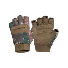 Guantes tacticos sin dedos Duty Mechanic - GR.Camo - Pentagon