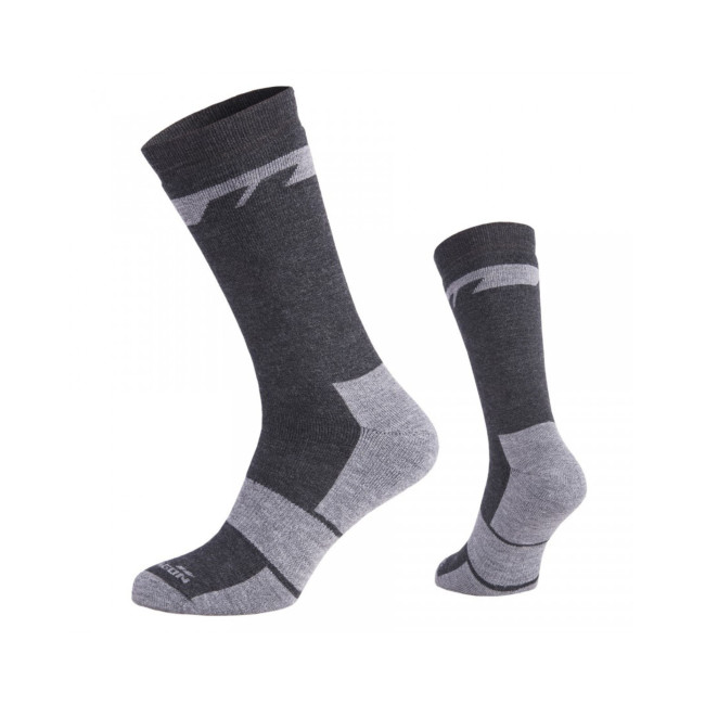 Paire de chaussettes Alpine Merino Heavy - Gris Cendre - Pentagon