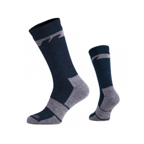 Para skarpetek Alpine Merino Heavy - Granatowe - Pentagon