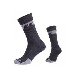 Para skarpetek Alpine Merino Mid - Popielate - Pentagon
