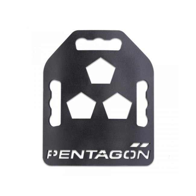 Paar Avron™ Tac-Fitness platen (3kg) - Zwart - Pentagon