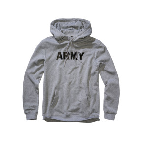Bluza z kapturem ARMY szara melan - Brandit