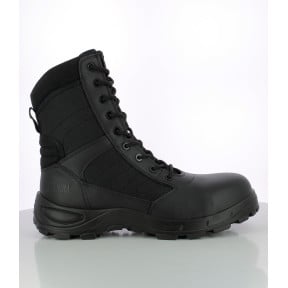 Einsatzstiefel mit Zehenschutzkappe 1 Reißverschluss Centurion Plus 8.0 - Schwarz - Magnum