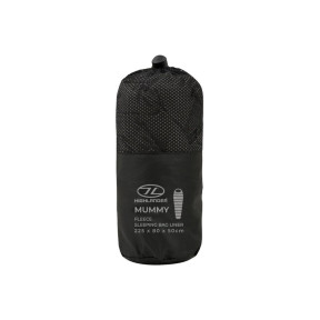 Doublure polaire pour sac de couchage - Noir - Highlander