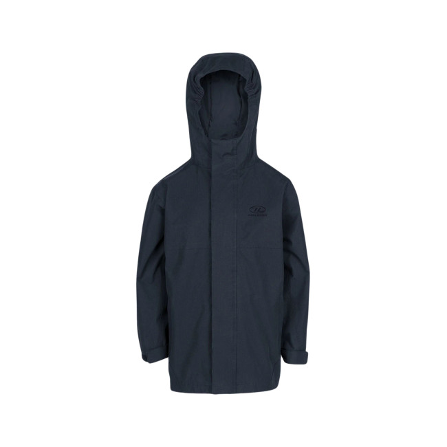 Waterdichte jas voor kinderen Kerrera - Marineblauw - Highlander