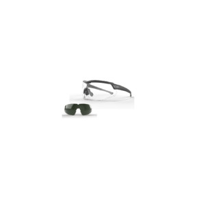 Lunettes TAC ROLLING THUNDER - Réglables- Noire - Kit 2 écrans Inc/Fumé - Edge Tactical