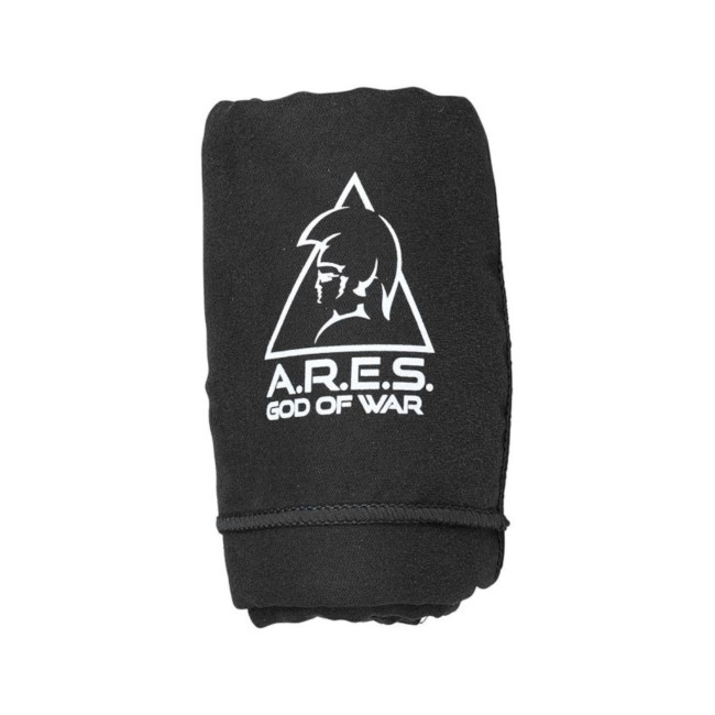 Serviette microfibre 100x50 cm noir - Ares