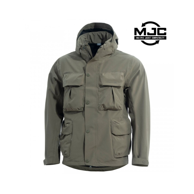 Hybrid-Parka/Bluse Dias - RAL7013 - Pentagon