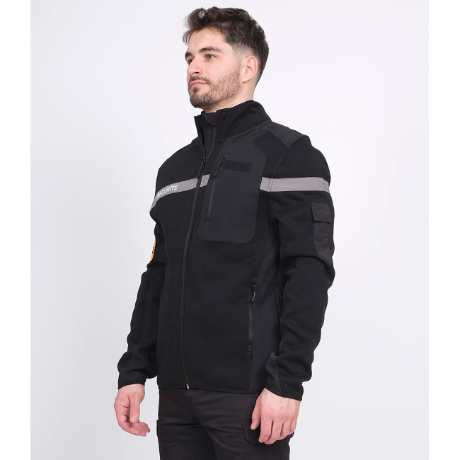Kamizelka micro-polowa V2 Sécurité Privée NEVADA - Czarna - Force Series