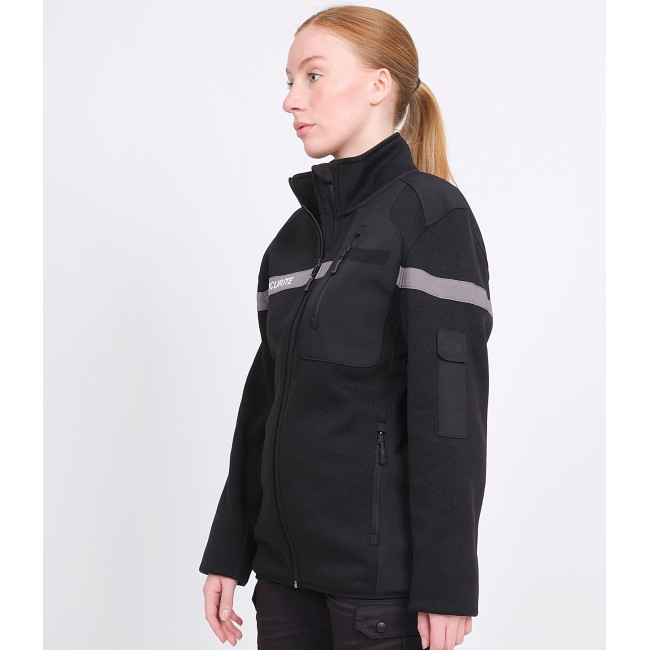 Gilet micro-polaire V2 Sécurité Privée NEVADA - Noir - Force Series