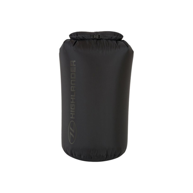 Wasserdichter Sack 80L Schwarz - Highlander