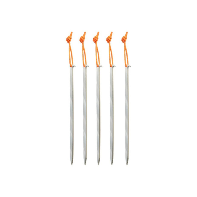 Lote de 5 estacas de tienda en aluminio 16cm - Highlander Outdoor