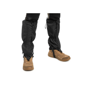 Beenkappen van nylon 600d ripstop zwart - Highlander