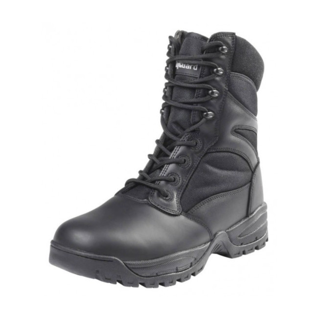 Botas Megatech Evo com zíper simples - Preto - CityGuard