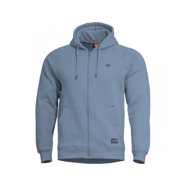 Hoodie Phaeton met rits - Blauw Dageraad - Pentagon