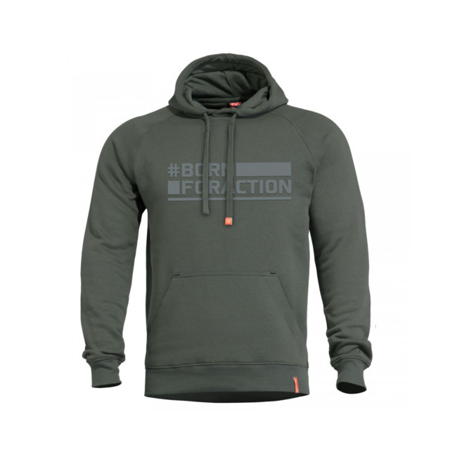 Phaeton Born For Action Kapuzenpullover - Camo Grün - Pentagon