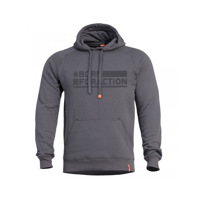 Sudadera con capucha Phaeton Born For Action - Gris Jaspeado - Pentagon