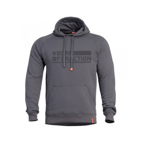 Felpa con cappuccio Phaeton Born For Action - Grigio Mélange - Pentagon