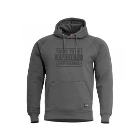 Felpa con cappuccio Phaeton Dare To Be Tactical - Grigio Cenere - Pentagon