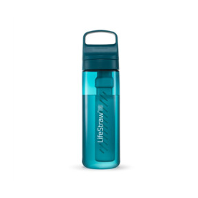 Garrafa filtrante 650mL Go Series - Azul Lagoa - LifeStraw