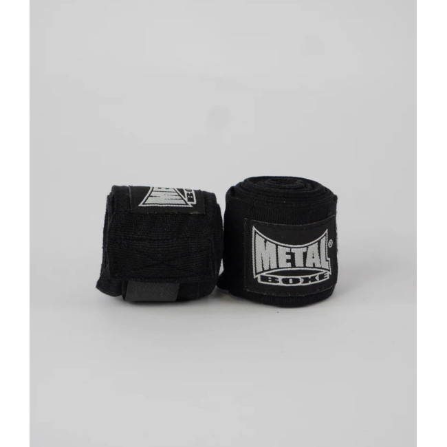 VENDA DE BOXEO 2.50 NEGRO - METAL BOXE