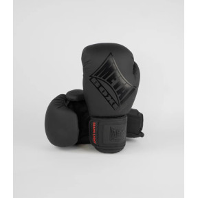 LUVA DE COMPETIÇÃO PRETA MATE - METAL BOXE