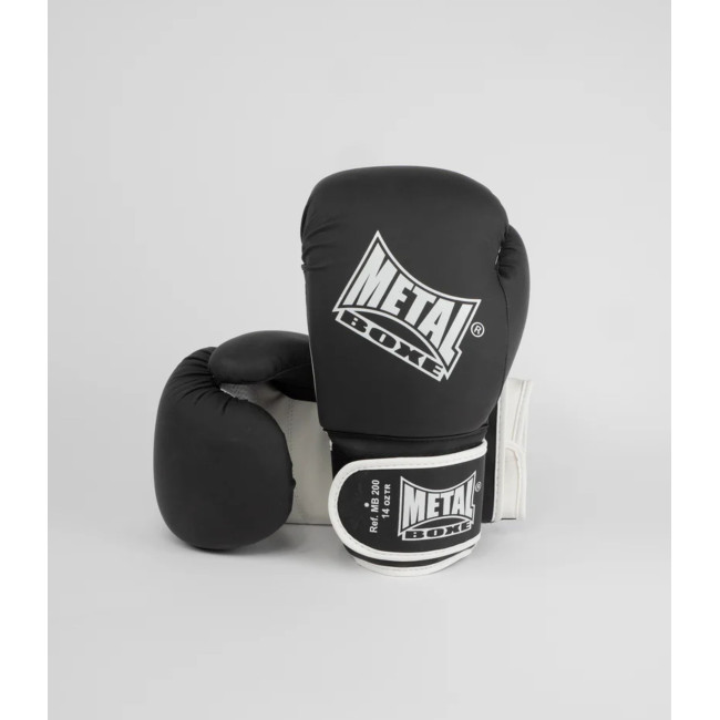 Guante Entrenamiento Negro - Metal Boxe