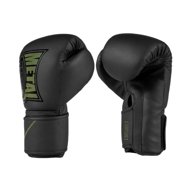GUANTE DE ENTRENAMIENTO STARTER NEGRO/CAQUI - METAL BOXE