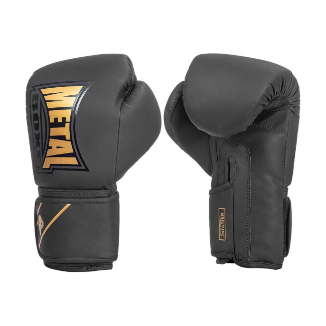 Trainingshandschuh Starter Schwarz/Gold - Metal Boxe