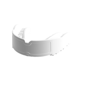 Protege Dents Simple Senior Blanc - Metal Boxe