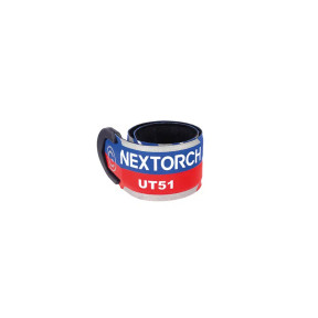 Wiederaufladbares flexibles Leuchtarmband UT51 - Blau/Rot - Nextorch
