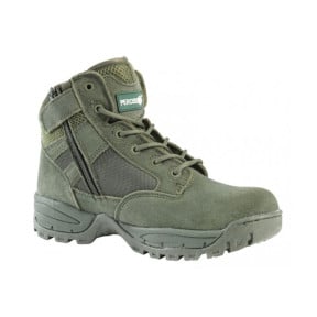 Botas de intervención Megatech Evo 6" con cremallera simple - Caqui - CityGuard