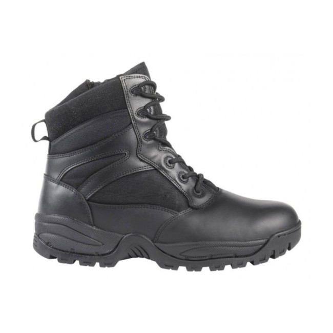 Scarpe d'intervento Megatech Evo 6" con zip singola - Nero - CityGuard