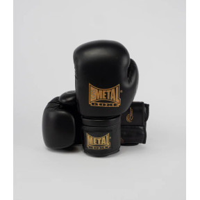GUANTO BOXE ALLENAMENTO GRS NERO - METAL BOXE