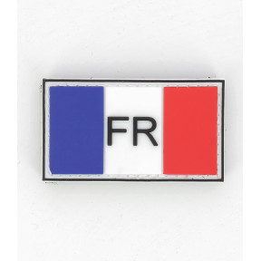 Parche 3D de PVC: pequeña bandera francesa - 101 Inc