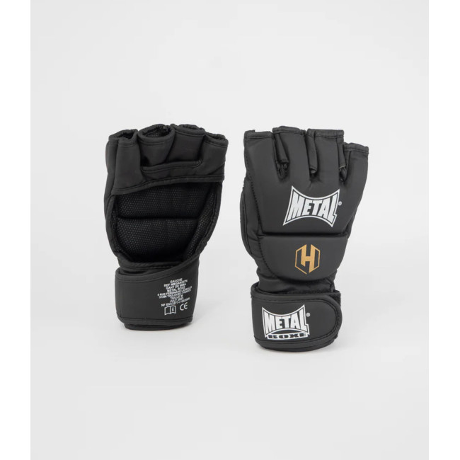 Gant Mma Pro Ss Pouce Octogon Noir - Metal Boxe